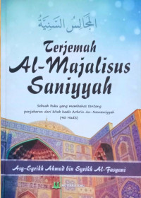 Image of Terjemah Al-Majalisus Saniyyah