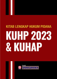 Image of Kitab Lengkap Hukum Pidana KUHP 2023 & KUHAP